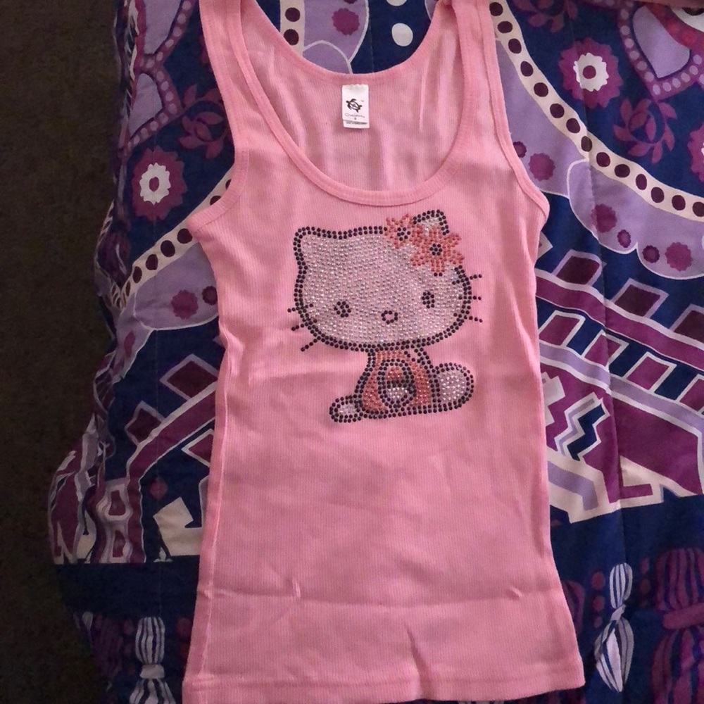 This is a hello kitty tank top